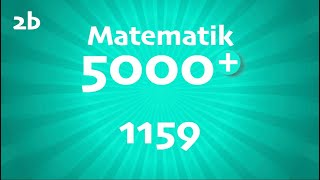 Matematik 5000 2b 1159 [upl. by Atiuqnahs163]