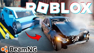 BeamNG VS Roblox 💥Car Crash Compilation 5 [upl. by Ainsworth21]