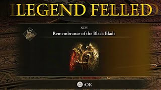 Where to Find the Remembrance of the Black Blade in Elden Ring [upl. by Aicirtan]