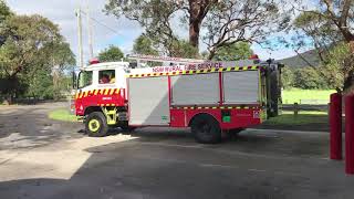 NSWRFS  Shoalhaven Heads Pump Responding  Assist Police [upl. by Tound]