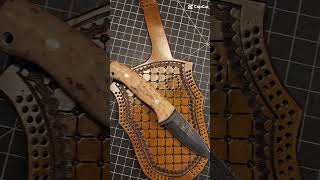 Sheath Making by a Norse Pagan Craftswoman [upl. by Akihc]