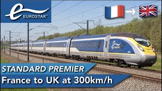 Eurostar Standard Premier review  France to the UK through the Channel Tunnel [upl. by Okomom844]