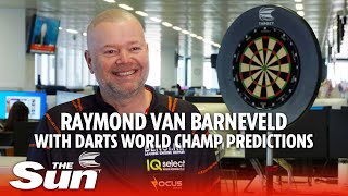 Raymond van Barneveld moves Honeymoon for PDC Darts World Championship [upl. by Maire818]