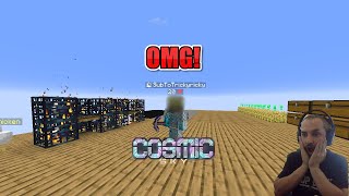 Youre not believe what I got on day one How To Cosmic minecraft cosmicsky preston [upl. by Daegal680]