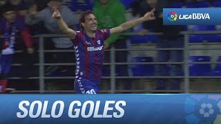 Todos los goles de SD Eibar 10 Málaga CF [upl. by Haimaj]