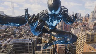 symbiote suit marvels spiderman 2 gameplay [upl. by Ballman]