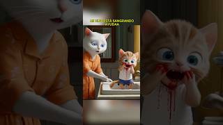 SU HIJO ESTÁ ENFERMO Y EL PAPÁ ENGAÑA A LA MAMÁ 💔 chatgtp ia short viral humor gato gatito [upl. by Lillian]