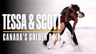 🇨🇦 Canadas golden figure skating pair Tessa amp Scott🪄⛸️ [upl. by Hakvir]