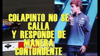 COLAPINTO DA LA CARA Y CONTESTA DE MANERA CONTUNDENTE [upl. by Seema]