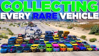 I Collected Every RARE VEHICLE in GTA Online [upl. by Desi]