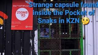 Breaking Strange Capsule Found By Teachers Inside The Pocket Of Snaks In Durban School [upl. by Aicina712]