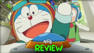 Doraemon the movie nobitas sky utopia movie review tamil  Doraemon movie  cartoonified [upl. by Ycnaffit]