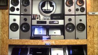 パワーアンプ比較（２） KICKER Rockford JLaudio 【Quality comparison of amplifier】 Mariah Carey Hero [upl. by Vaasta]