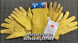 Deerskin leather gloves [upl. by Nywroc]