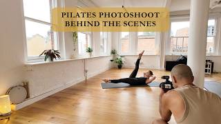 Pilates Photoshoot In London  Behind The Scenes [upl. by Tye]