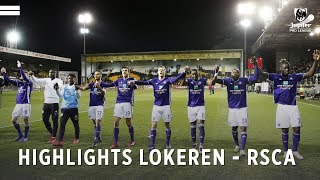 Lokeren 12 RSCA  Highlights 030319 [upl. by Johm]