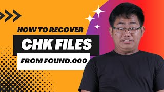 How to Recover CHK Files from Found000 Folder TAGALOG  KuyaPAANO [upl. by Dearborn]