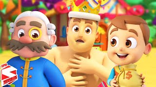 Emperors New Clothes  More Nursery Rhymes and Kids Cartoons [upl. by Hazrit]