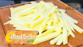 Patates Nasıl Kesilir  Kızartmalık Patates Nasıl Kesilir [upl. by Novello]