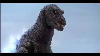 GMK Giant Monsters all out attack MovieClip 211 Godzilla Rampages to town 2001 [upl. by Admama]