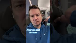 American Airlines Economy seat review plane [upl. by Hasty791]