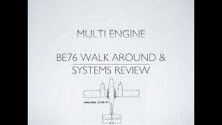 Flight Instruction  Multi Engine Systems Introduction [upl. by Edea]