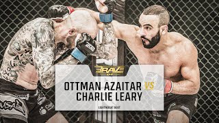 Ottman Azaitar vs Charlie Leary  FREE MMA Fight  BRAVE CF 4 [upl. by Ellinnet]