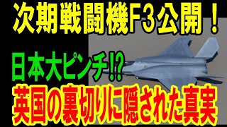 【徹底解説】日本の次期戦闘機F3開発に暗雲⁉ 英国の裏切りに隠された真実 [upl. by Ahsiner942]