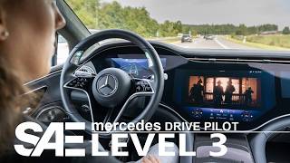 MercedesBenz Demonstrated 2025 Drive Pilot Level 3 Speed to 95 kmh [upl. by Aihsetal710]