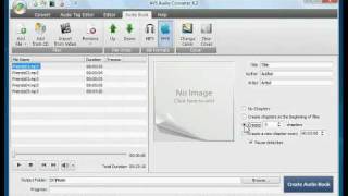 How to convert audio books to M4B for iPodiPhone using AVS Audio Converter [upl. by Daniala]