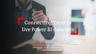 Connecting Excel to live Power BI data sets [upl. by Westberg]