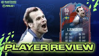 FREDDIE LJUNGBERG 86  Zum ersten Mal im Champions Play Off 😨  FIFA 22 Player Review [upl. by Sams731]