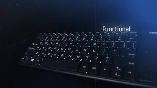 Wireless keyboard MODECOM MCTPK2 English version [upl. by Doralin]