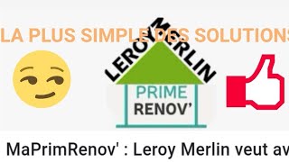 Episode 2 Ma Prime renov 2021 avec Leroy Merlin kabane et l ANAH👍Tout sur leroymerlinfr [upl. by Aracat984]