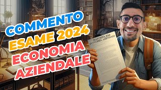 COMMENTO la SECONDA PROVA di ECONOMIA AZIENDALE  ESAME DI MATURITÀ 2024 [upl. by Anitsyrhk]