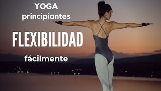 Yoga para ganar flexibilidad Principiantes Viridiana Yoga [upl. by Bevvy]