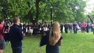 Field Marshal Montgomery Pipe Bands The Hard Drive Medley Finisher  Worlds 2017 [upl. by Seilenna840]