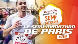 JE COURS LE SEMI MARATHON DE PARIS  21km [upl. by Rahal]