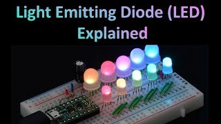 Light Emitting Diode LED Explained Working Advantages and Types of LED Explained [upl. by Courtund]