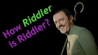 How quotRIDDLERquot is Riddler  John Astin Batman 1966 Riddler [upl. by Felicle25]