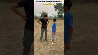 Jadeja Rocked 😂 Umpire Shocked 🔥 shorts cricket virat [upl. by Ennyletak]