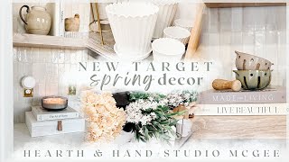 NEW 2024 DECOR AT TARGET hearth amp hand studio mcgee  threshold spring collections  shop with me [upl. by Ainoet]