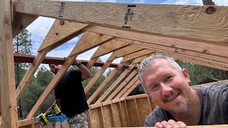 Raising the Roof How to Install Trusses on a Shed Like a Pro [upl. by Nelle]