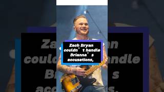 Zach Bryan couldn’t handle accusations celebrity entertainment zachbryan foryou fyp usa [upl. by Ciredec531]