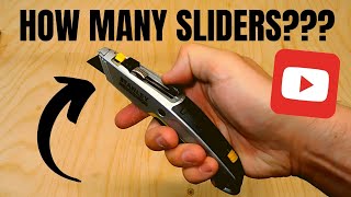 WHAT ARE TWIN BLADES  STANLEY FATMAX Xtreme Twin Blade Retractable Utility Knife  Review [upl. by Maddy]