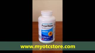 Preservision Areds Eye Vitamin And Mineral Supplement Tablets By Bausch And Lomb [upl. by Ganny]