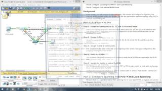 CCNA3 2315 Packet Tracer Configuring PVST [upl. by Gruber]