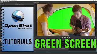 OpenShot Tutorial  How To Edit Green Screen For Video Overlay [upl. by Greene]