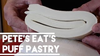 Puff Pastry  Step by step instruction [upl. by Shirl662]