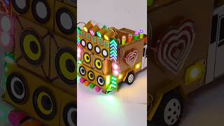 DIY Mini DJ Truck Gauri Ganesh DJ Light Kaalimata  Wedding DJ Durga Pooja DJ Trolley Big DJshorts [upl. by Benildis]